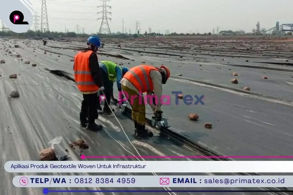 Aplikasi Produk Geotextile Woven Untuk Infrastruktur