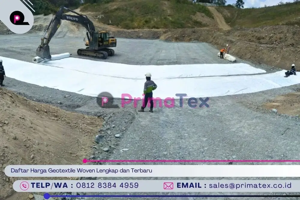 Daftar Harga Geotextile Woven Lengkap dan Terbaru