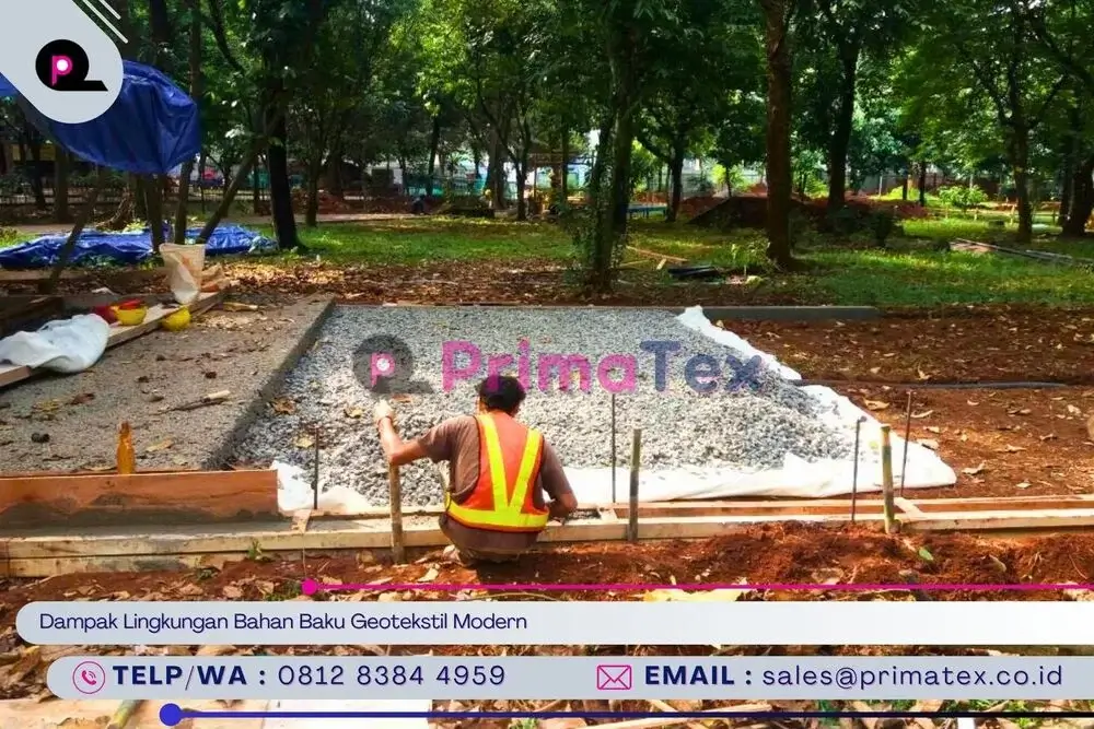 Dampak Lingkungan Bahan Baku Geotekstil Modern