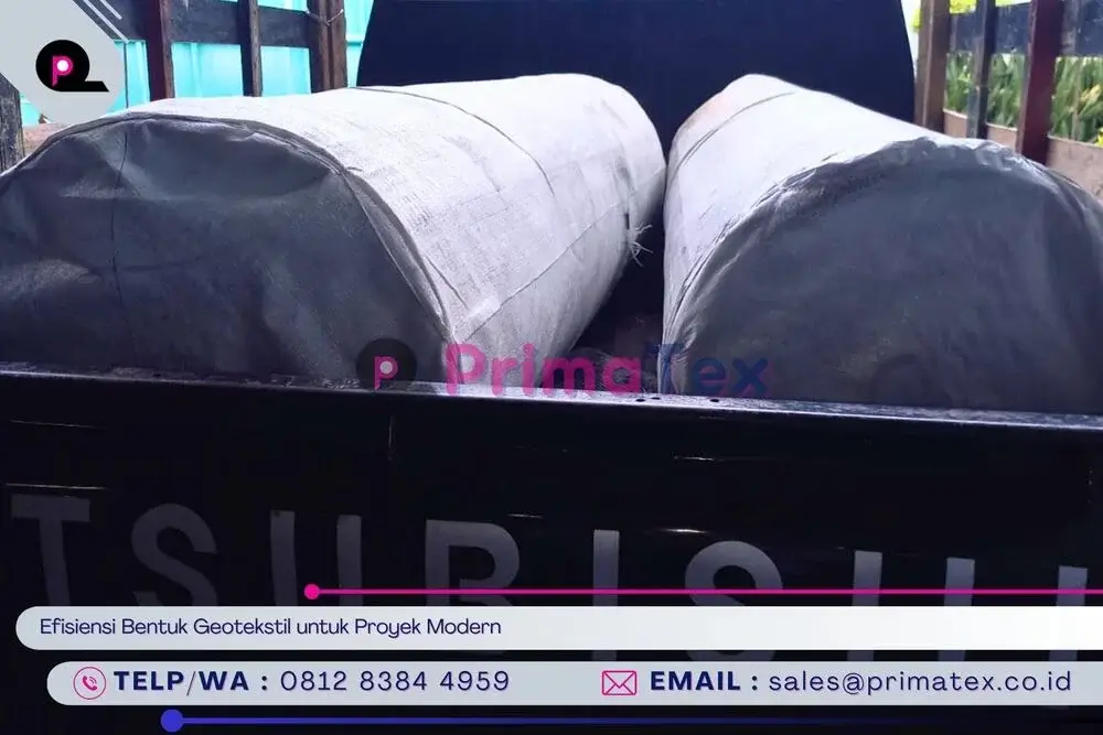 Efisiensi Bentuk Geotekstil untuk Proyek Modern