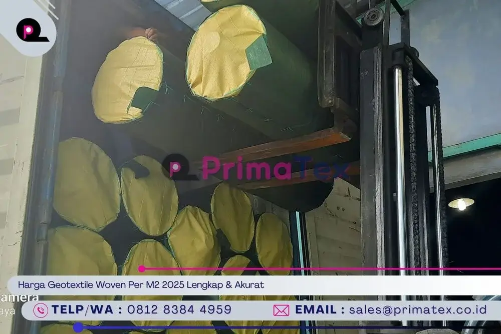 Harga Geotextile Woven Per M2 2025 Lengkap & Akurat
