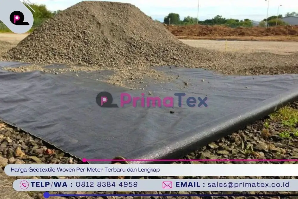Harga Geotextile Woven Per Meter Terbaru dan Lengkap