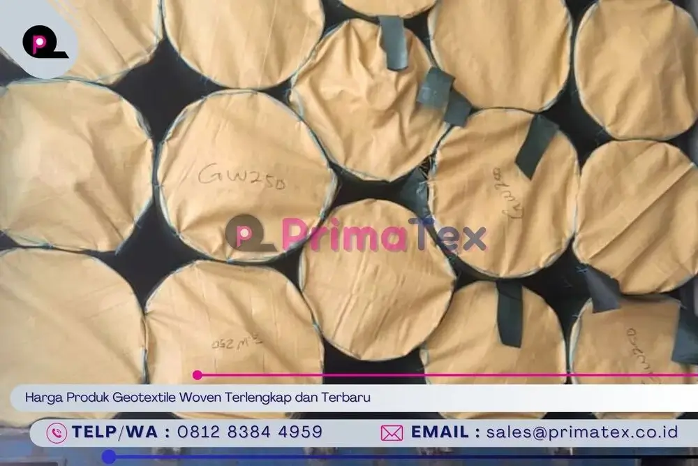 Harga Produk Geotextile Woven Terlengkap dan Terbaru