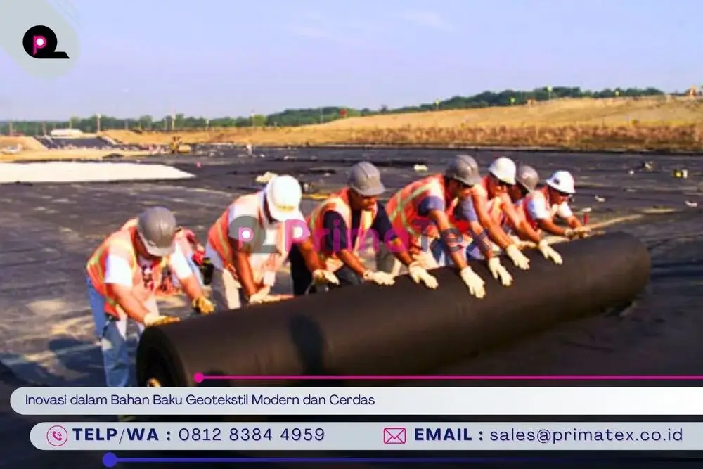 Inovasi dalam Bahan Baku Geotekstil Modern dan Cerdas