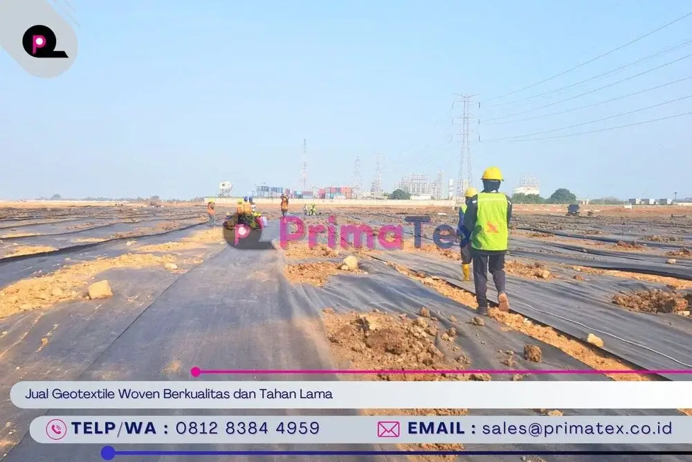 Jual Geotextile Woven Berkualitas dan Tahan Lama