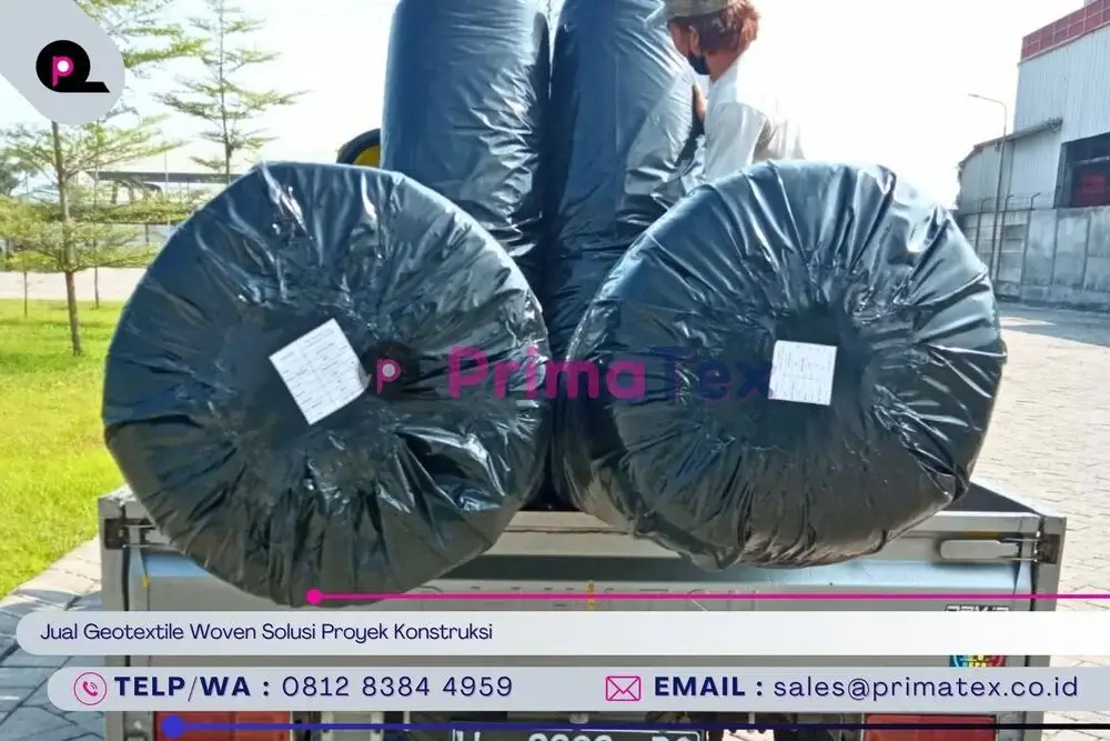 Jual Geotextile Woven Solusi Proyek Konstruksi