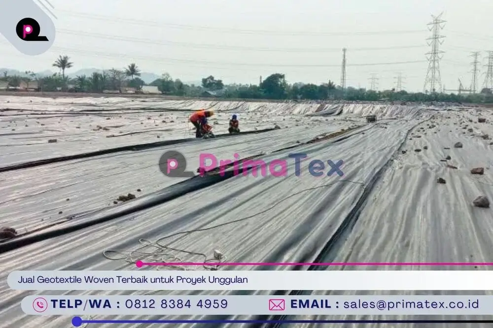 Jual Geotextile Woven Terbaik untuk Proyek Unggulan
