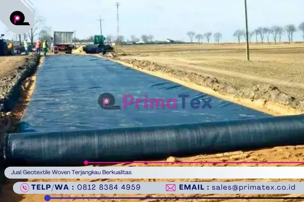 Jual Geotextile Woven Terjangkau Berkualitas