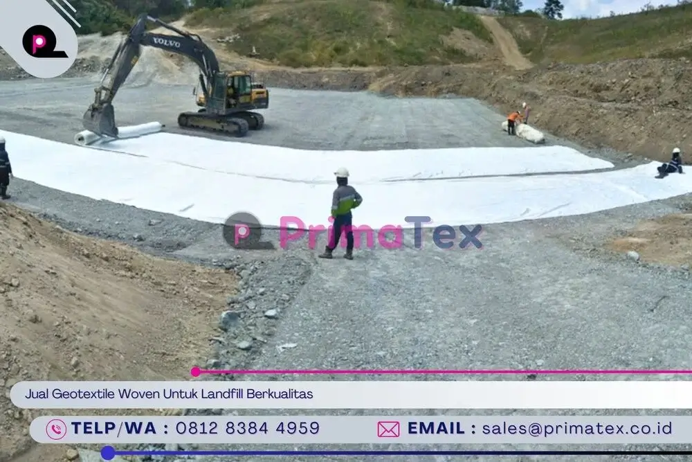 Jual Geotextile Woven Untuk Landfill Berkualitas