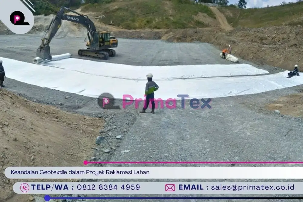 Keandalan Geotextile dalam Proyek Reklamasi Lahan