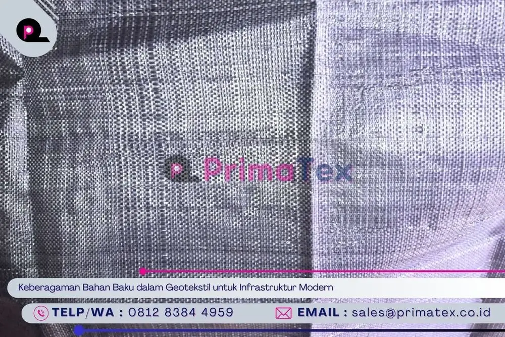 Keberagaman Bahan Baku dalam Geotekstil untuk Infrastruktur Modern