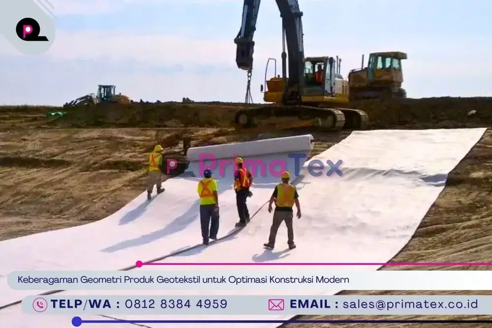 Keberagaman Geometri Produk Geotekstil untuk Optimasi Konstruksi Modern