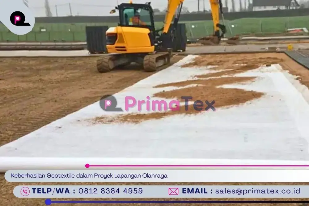 Keberhasilan Geotextile dalam Proyek Lapangan Olahraga