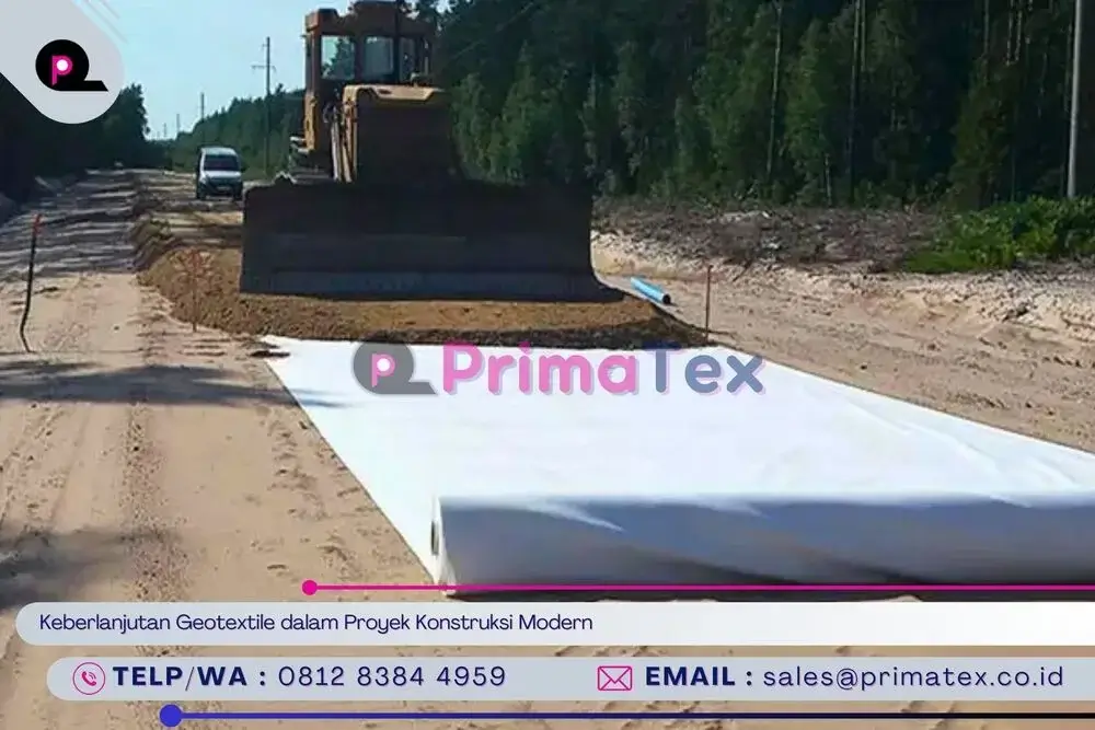Keberlanjutan Geotextile dalam Proyek Konstruksi Modern
