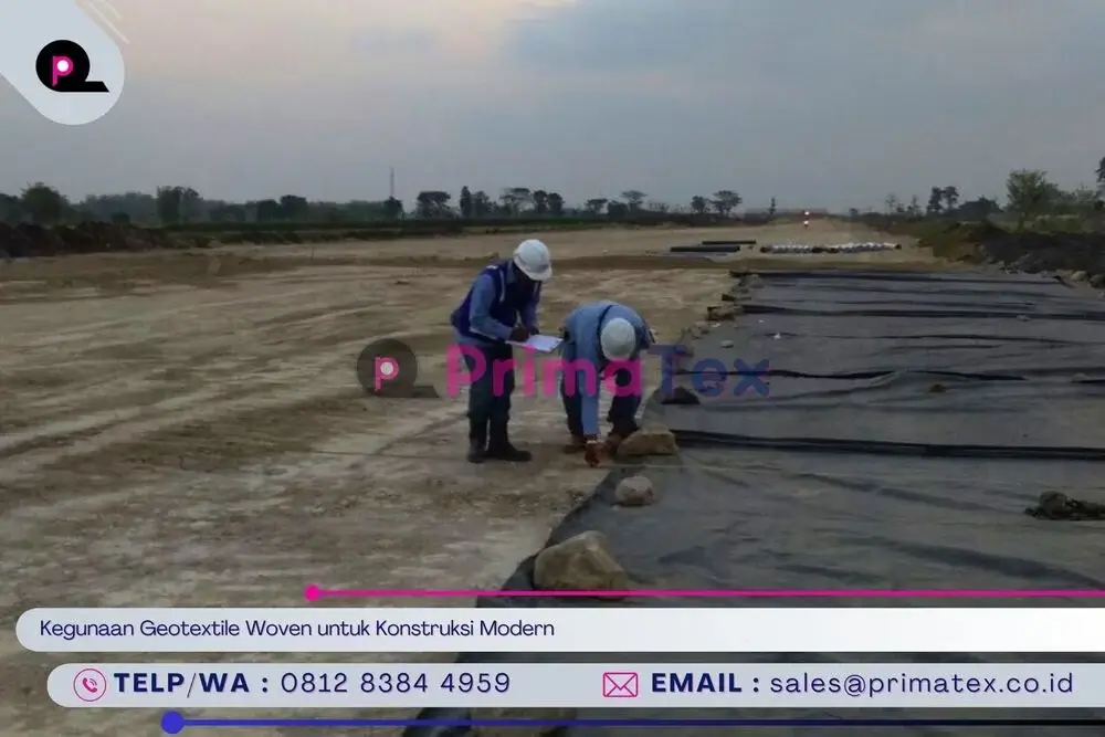 Kegunaan Geotextile Woven untuk Konstruksi Modern