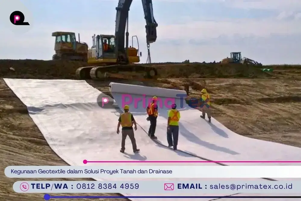 Kegunaan Geotextile dalam Solusi Proyek Tanah dan Drainase