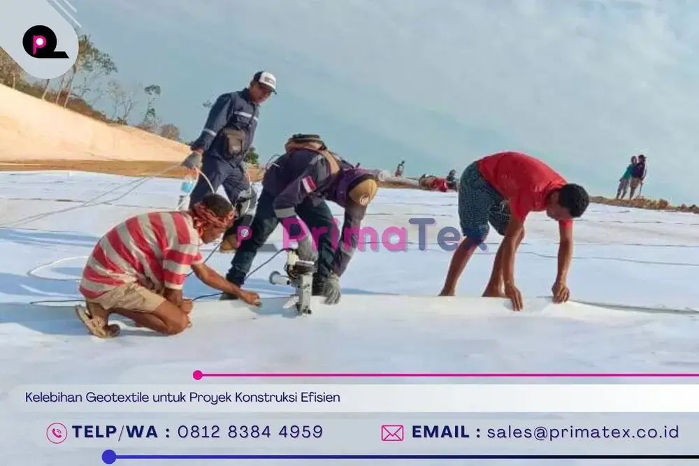 Kelebihan Geotextile untuk Proyek Konstruksi Efisien