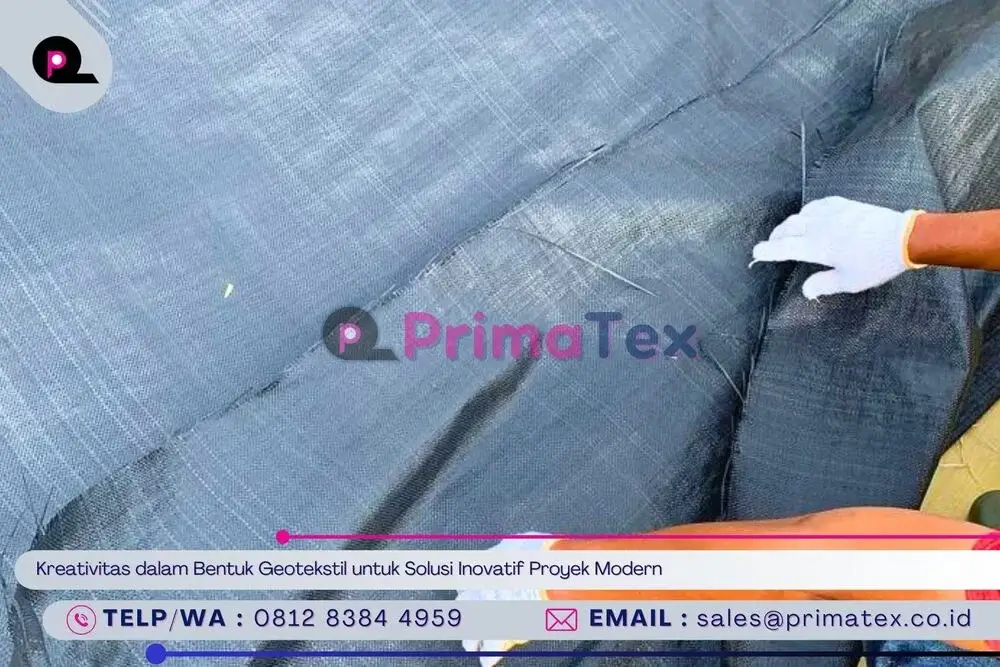 Kreativitas dalam Bentuk Geotekstil untuk Solusi Inovatif Proyek Modern