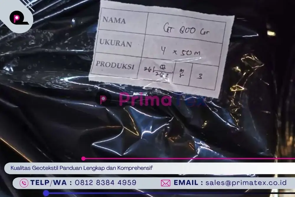 Kualitas Geotekstil Panduan Lengkap dan Komprehensif