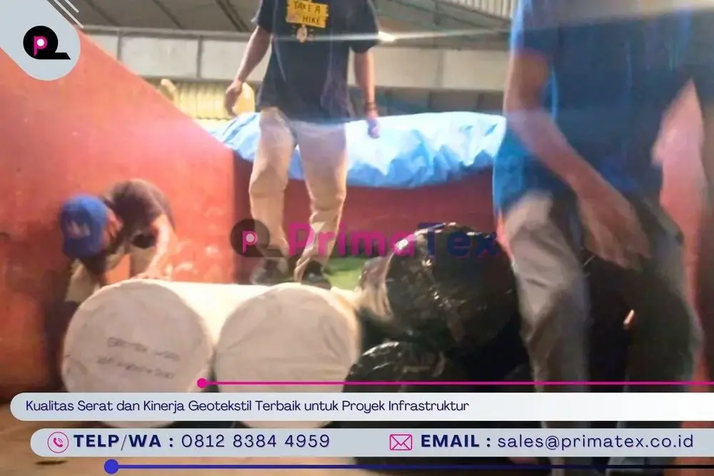 Kualitas Serat dan Kinerja Geotekstil Terbaik untuk Proyek Infrastruktur