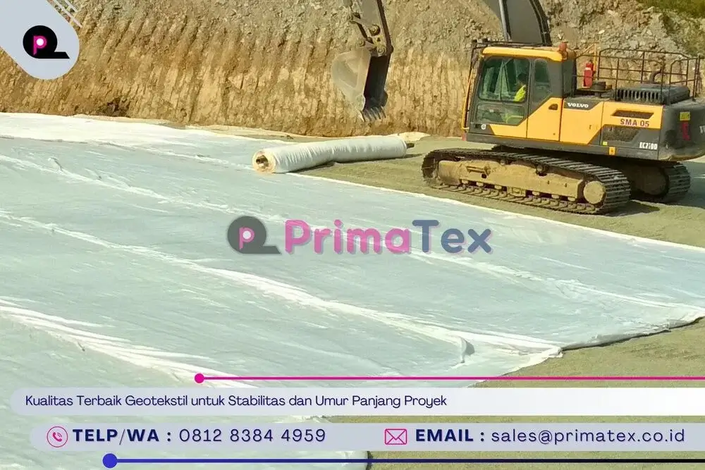 Kualitas Terbaik Geotekstil untuk Stabilitas dan Umur Panjang Proyek