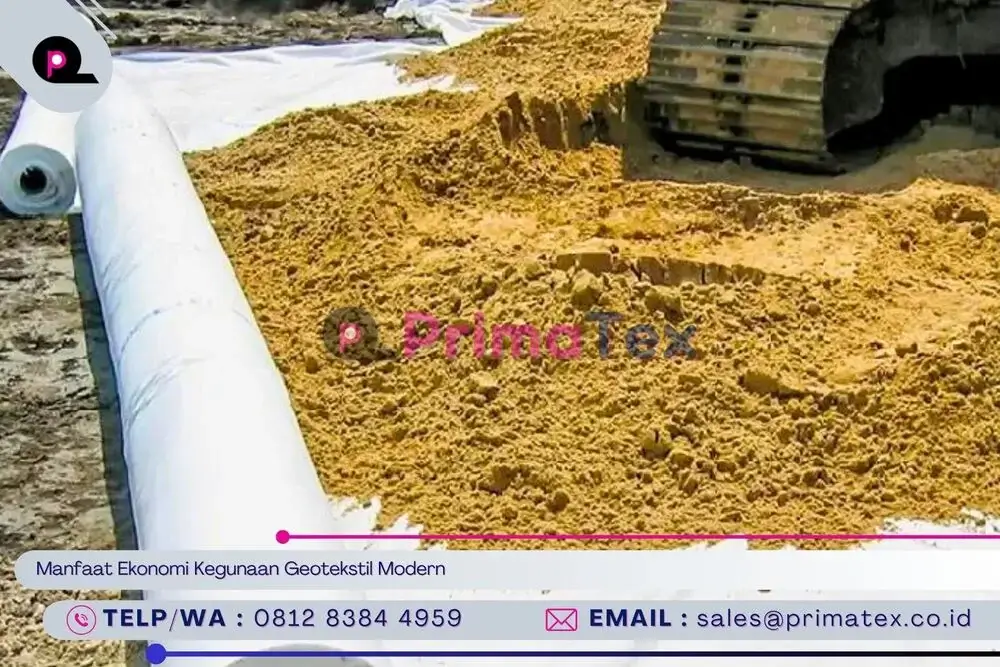 Manfaat Ekonomi Kegunaan Geotekstil Modern