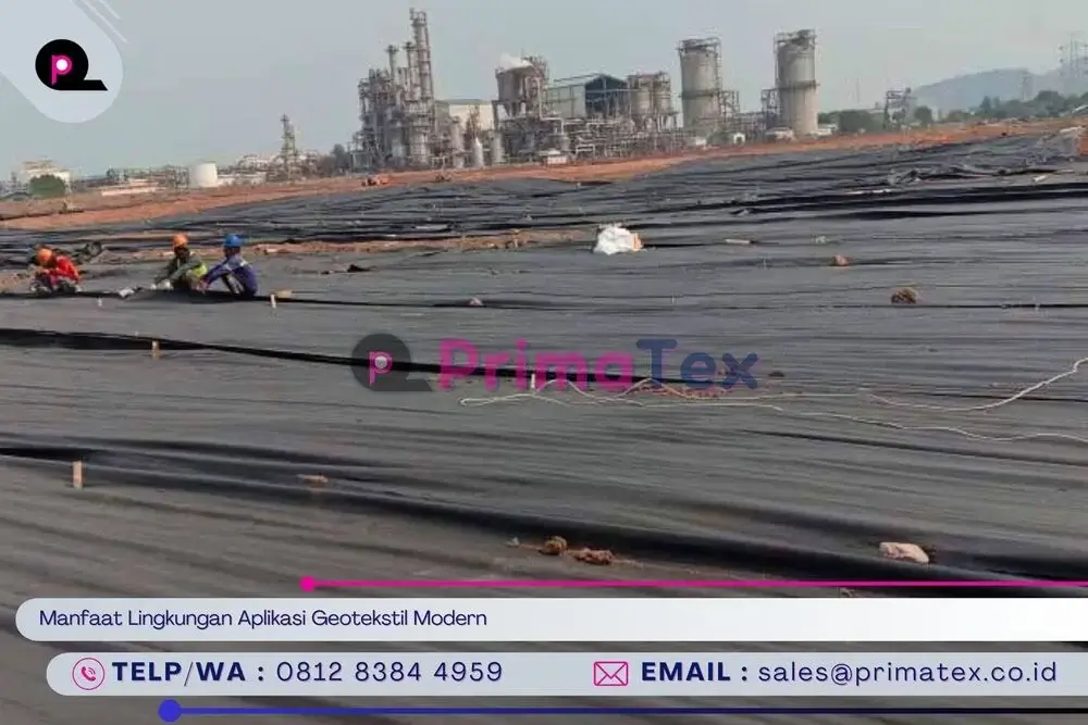 Manfaat Lingkungan Aplikasi Geotekstil Modern