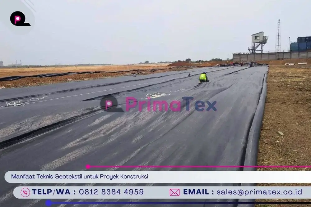 Manfaat Teknis Geotekstil untuk Proyek Konstruksi