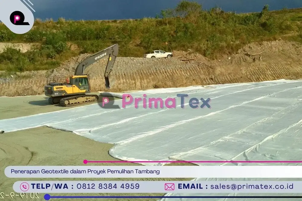 Penerapan Geotextile dalam Proyek Pemulihan Tambang