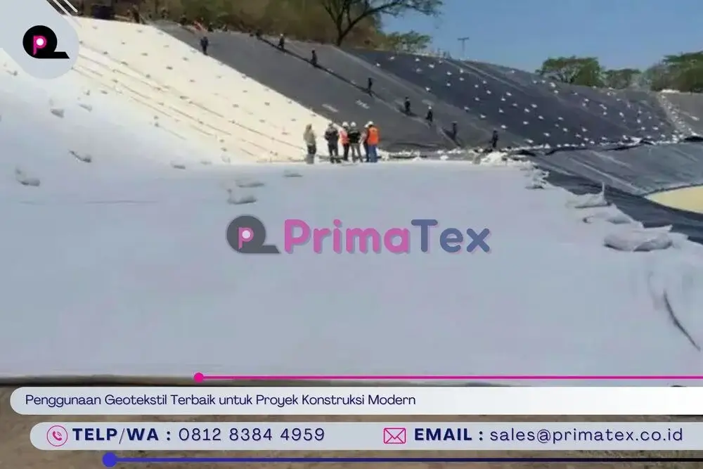 Penggunaan Geotekstil Terbaik untuk Proyek Konstruksi Modern
