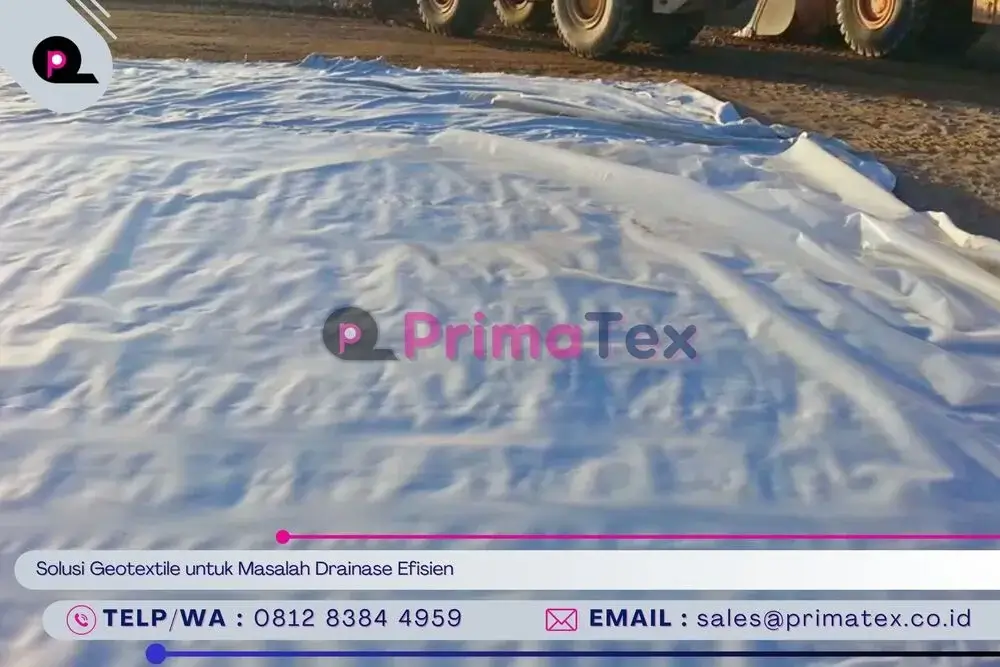 Solusi Geotextile untuk Masalah Drainase Efisien