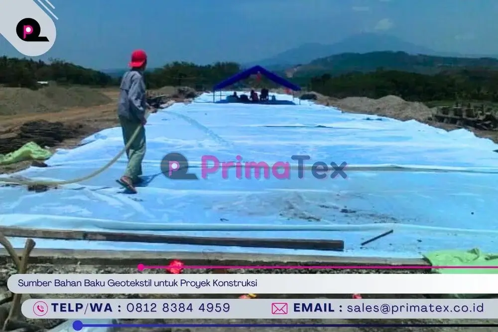 Sumber Bahan Baku Geotekstil untuk Proyek Konstruksi