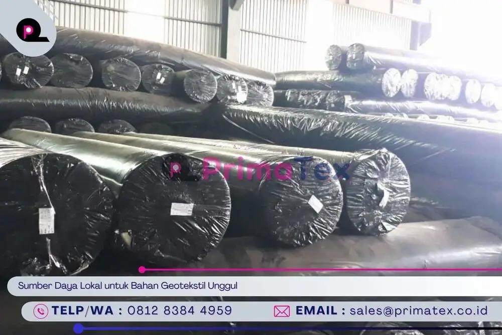 Sumber Daya Lokal untuk Bahan Geotekstil Unggul