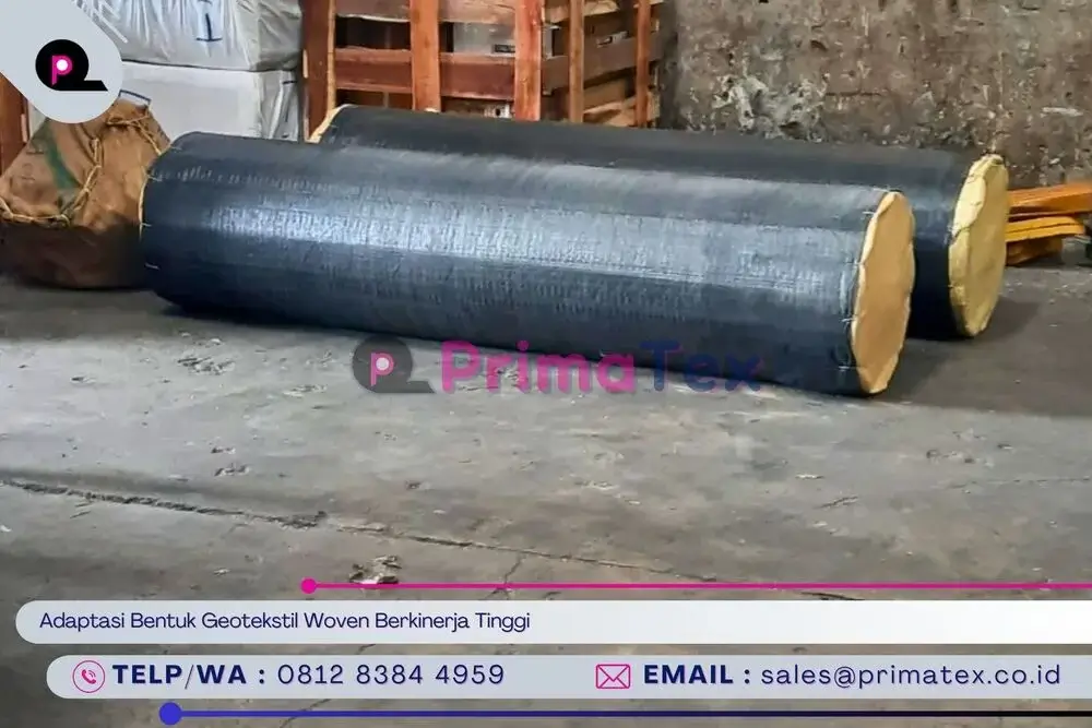 Adaptasi Bentuk Geotekstil Woven Berkinerja Tinggi