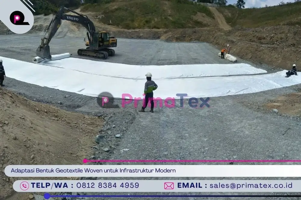 Adaptasi Bentuk Geotextile Woven untuk Infrastruktur Modern