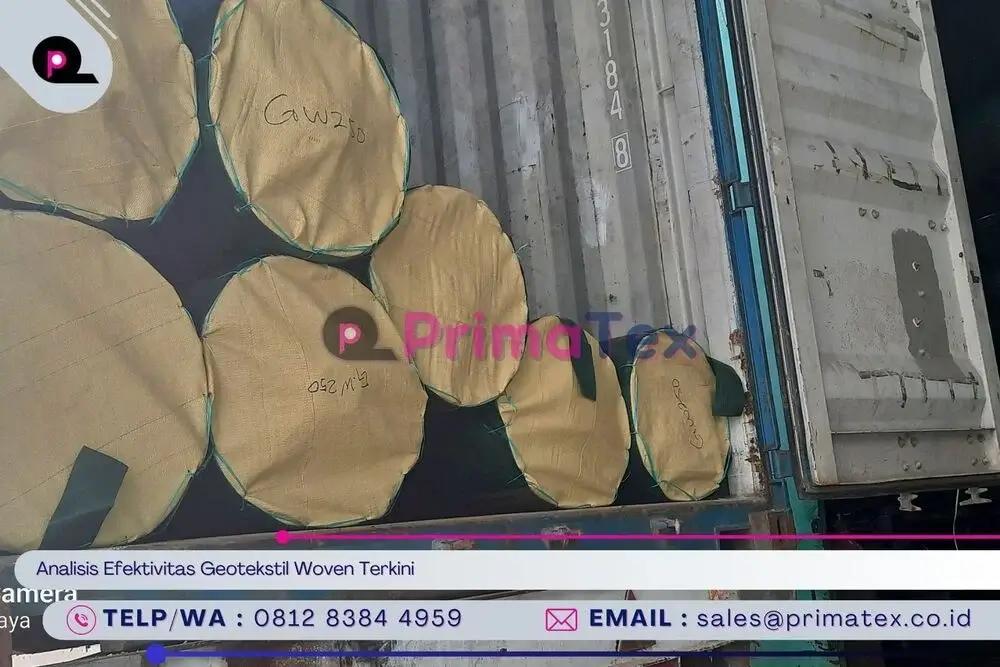 Analisis Efektivitas Geotekstil Woven Terkini