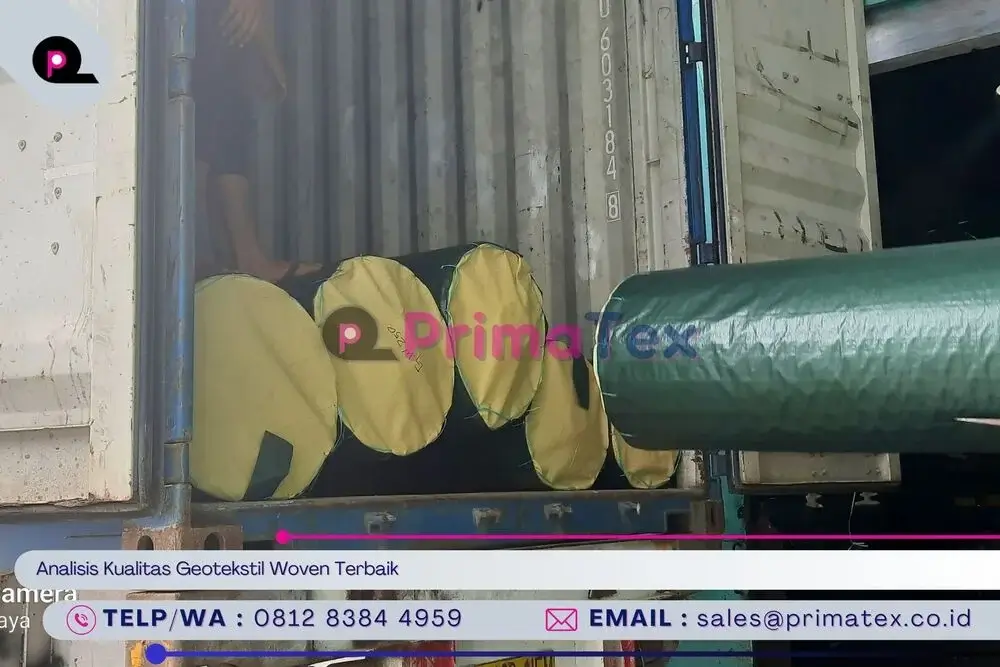 Analisis Kualitas Geotekstil Woven Terbaik