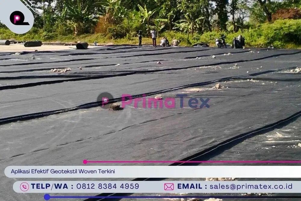 Aplikasi Efektif Geotekstil Woven Terkini