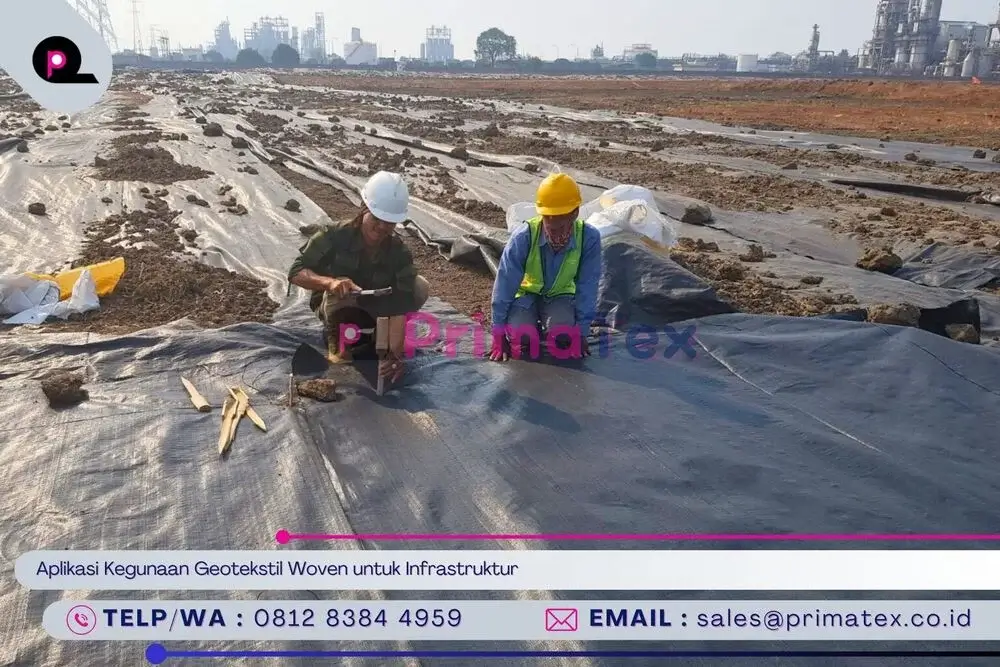 Aplikasi Kegunaan Geotekstil Woven untuk Infrastruktur