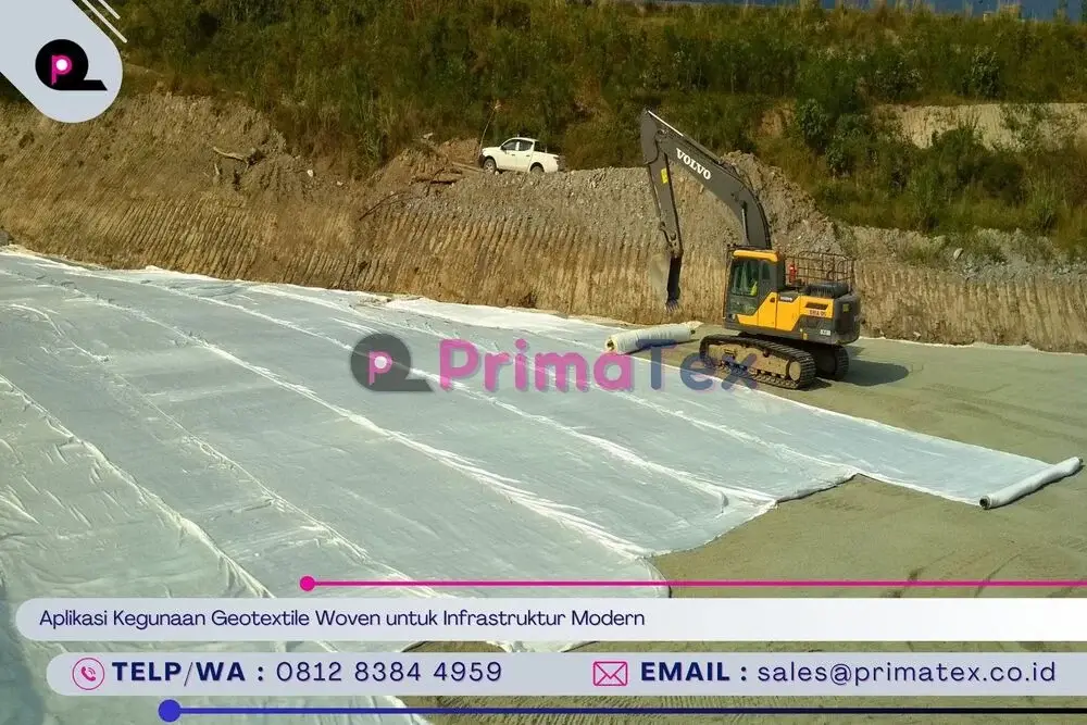 Aplikasi Kegunaan Geotextile Woven untuk Infrastruktur Modern