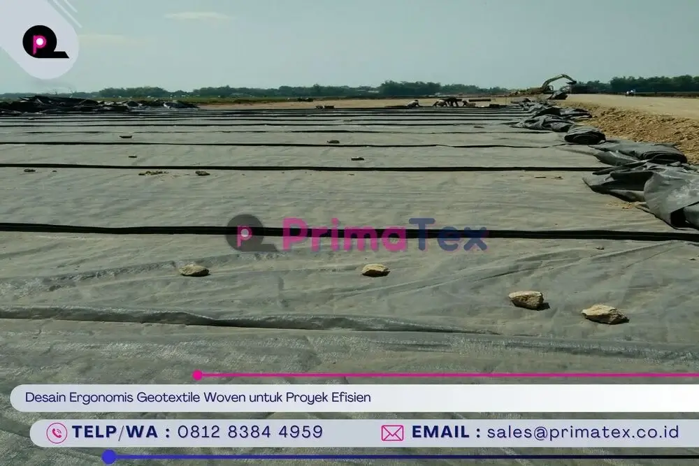 Desain Ergonomis Geotextile Woven untuk Proyek Efisien