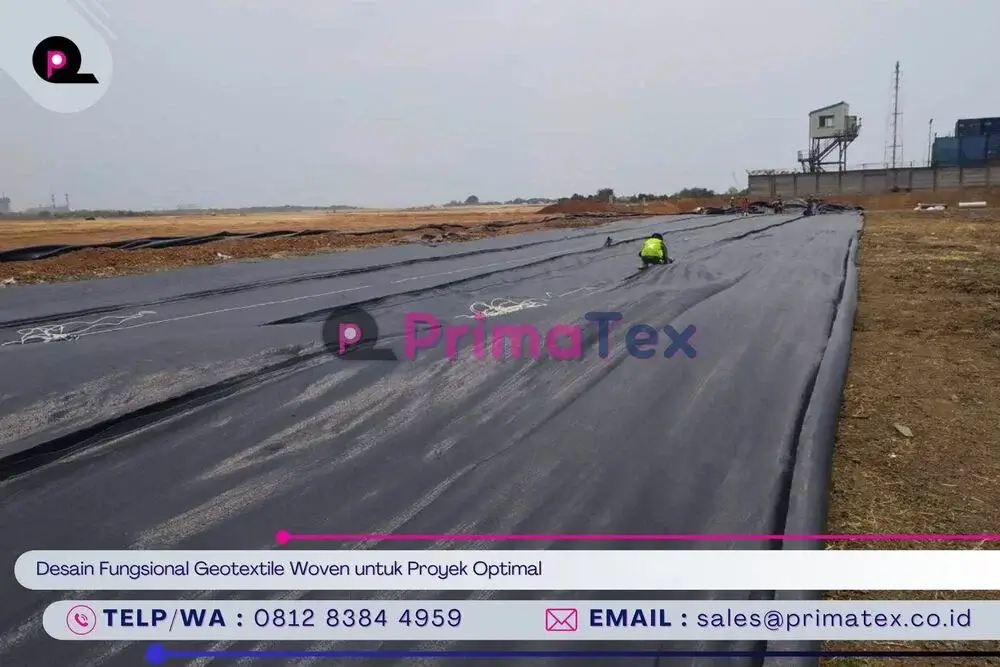 Desain Fungsional Geotextile Woven untuk Proyek Optimal