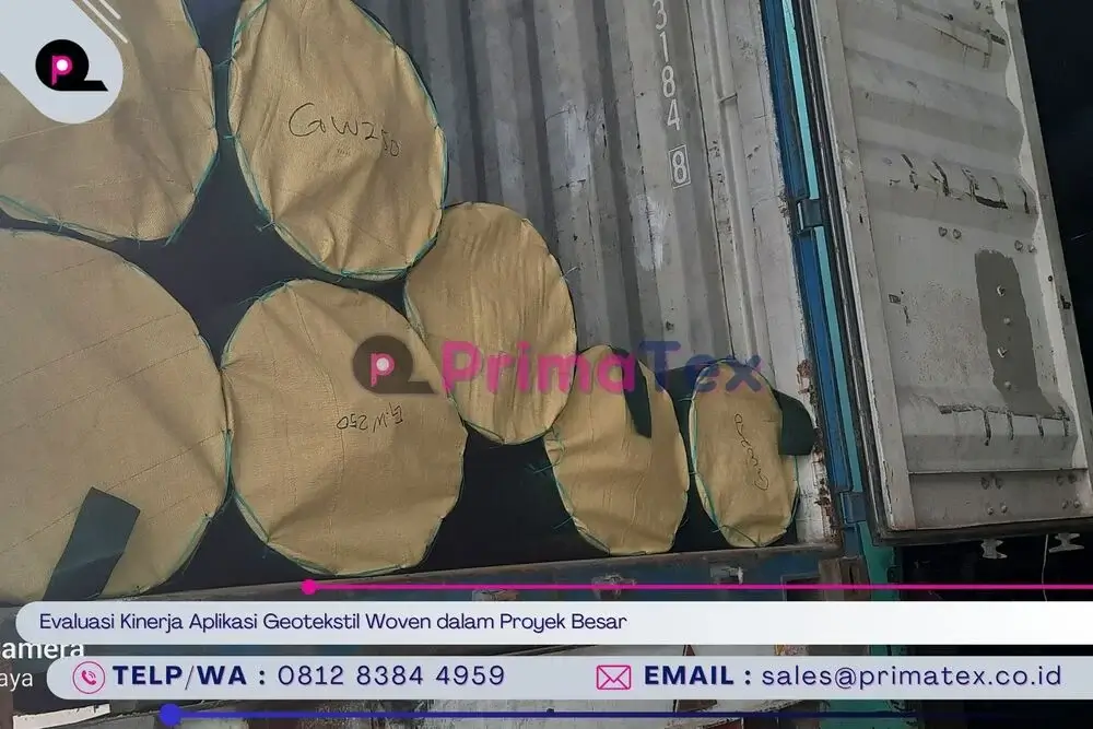 Evaluasi Kinerja Aplikasi Geotekstil Woven dalam Proyek Besar