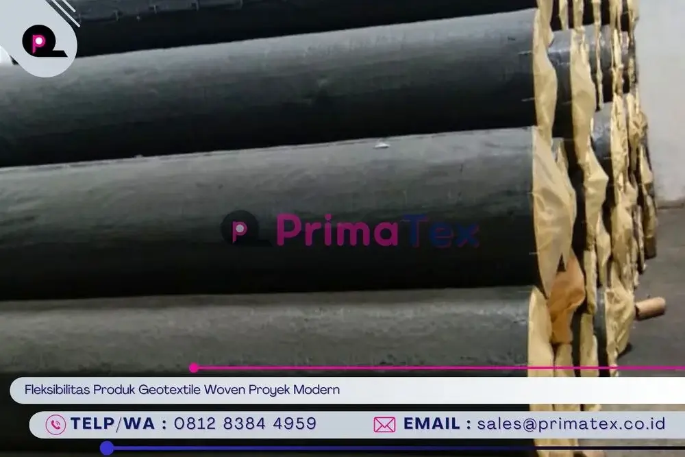 Fleksibilitas Produk Geotextile Woven Proyek Modern