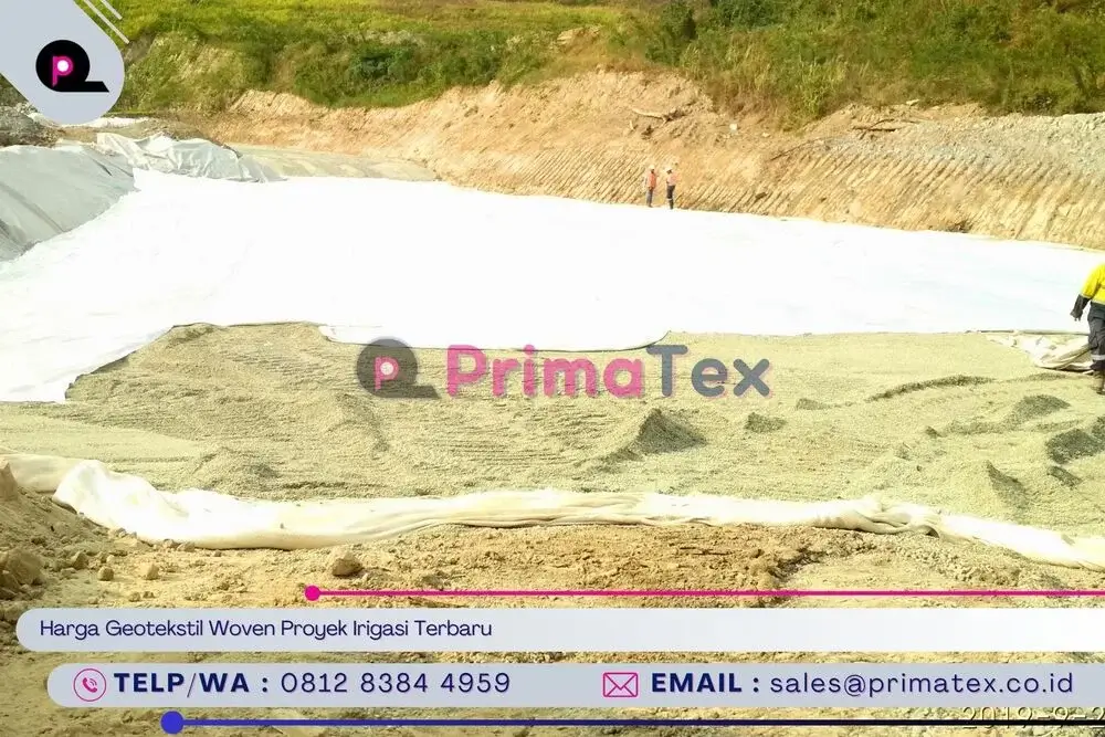 Harga Geotekstil Woven Proyek Irigasi Terbaru