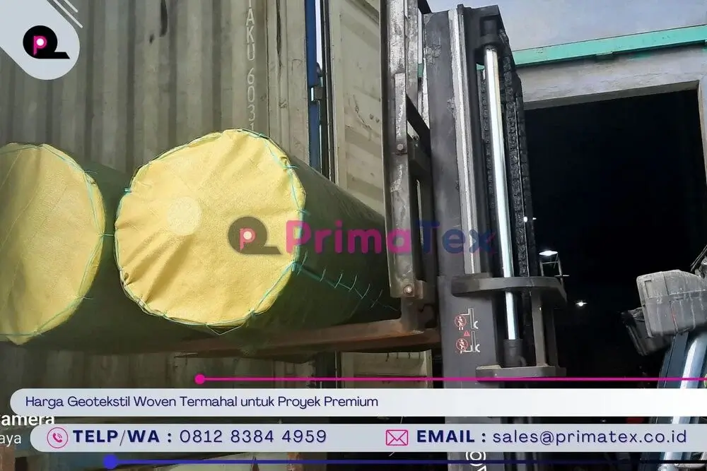 Harga Geotekstil Woven Termahal untuk Proyek Premium