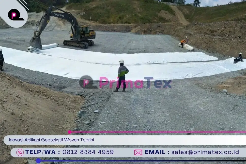 Inovasi Aplikasi Geotekstil Woven Terkini