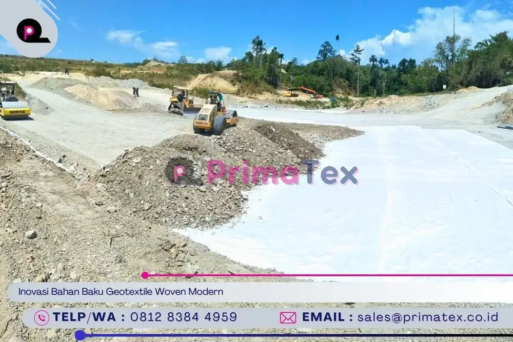 Inovasi Bahan Baku Geotextile Woven Modern