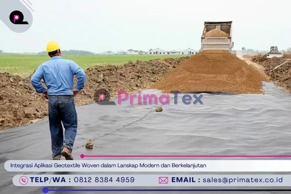 Integrasi Aplikasi Geotextile Woven dalam Lanskap Modern dan Berkelanjutan
