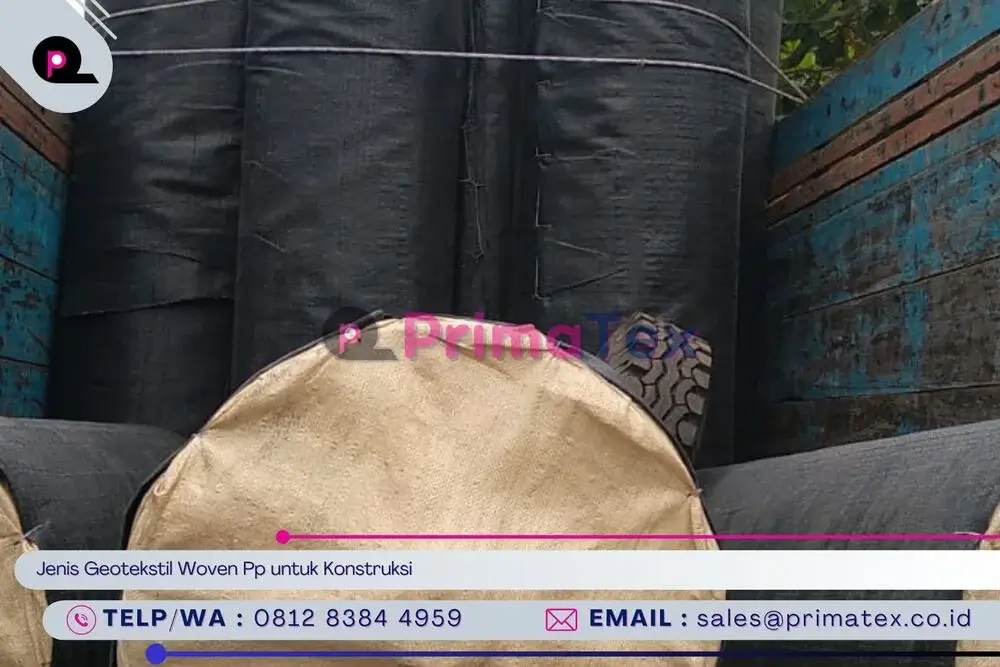 Jenis Geotekstil Woven Pp untuk Konstruksi